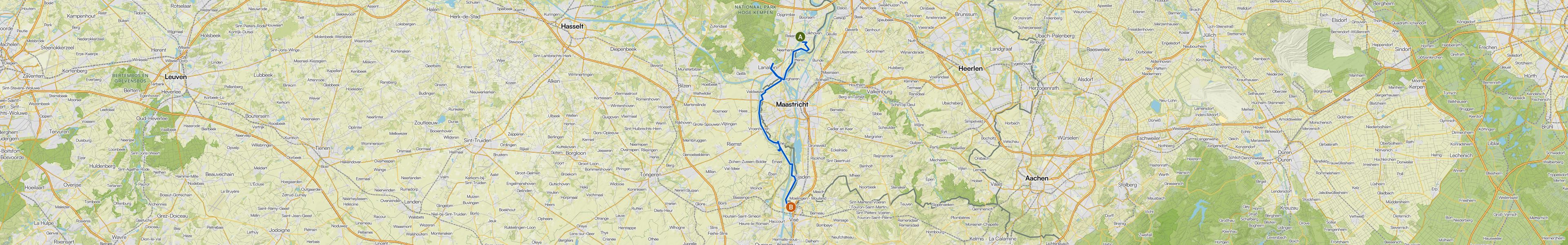 Icoonfietsroutes Vlaanderen: langs het water | Fiets Collectie van komoot
